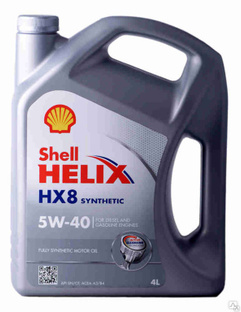 Масло моторное SHELL Helix HX8 5w-40 синт 4л #1