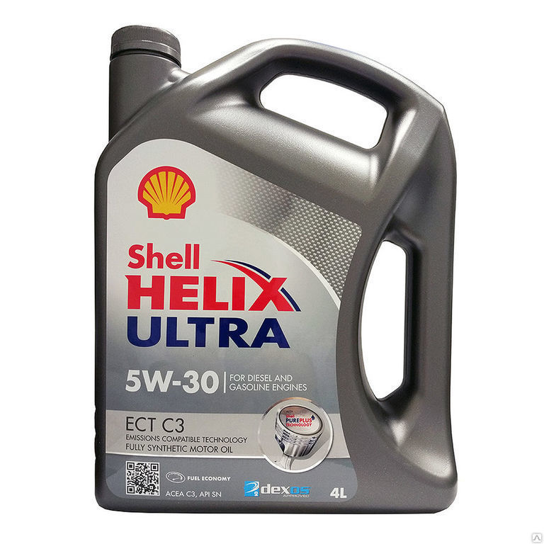 Масло моторное Shell Helix ECT 5w30 синт. 4л