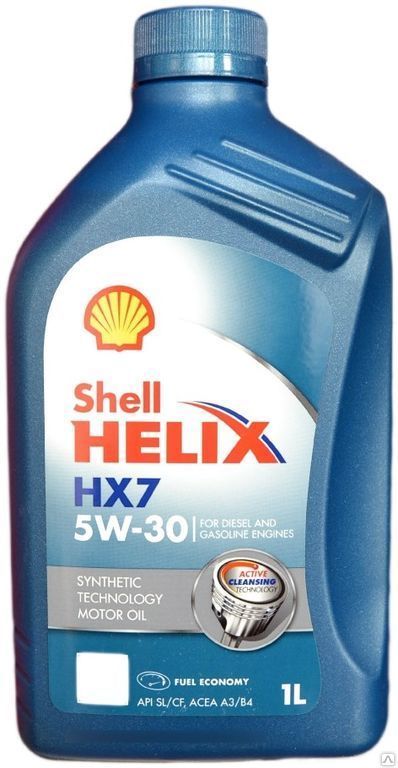Масло моторное Shell Helix HX7 5w-30 AF 1л