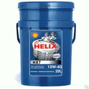 Масло моторное SHELL Helix HX7 10w-40 SM/CF A3/B4 ... #1