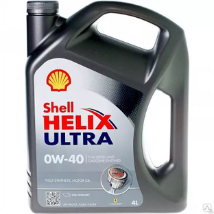 Масло моторное SHELL Helix Ultra 0w-40 синт. 4л 