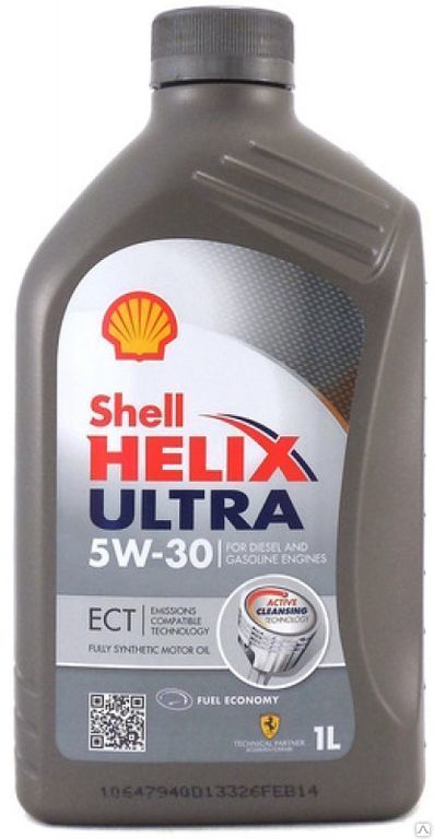 Масло моторное Shell Helix Ultra ECT 5w30 синт. 1л