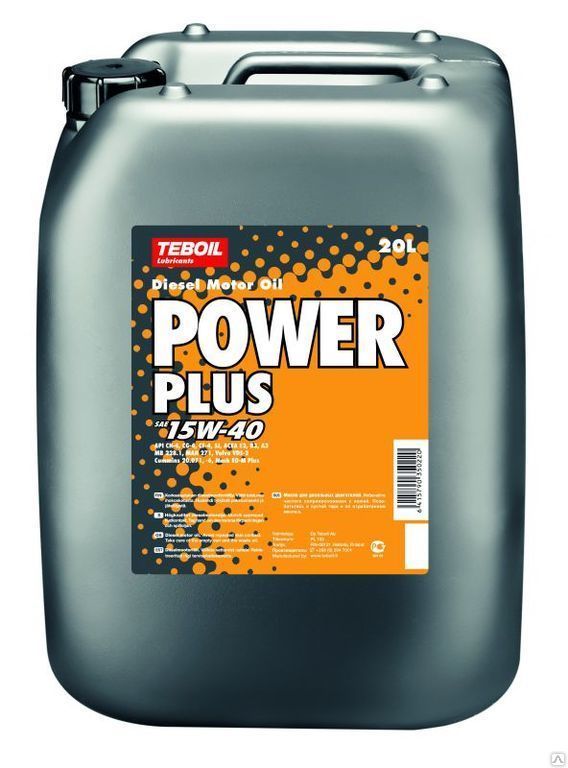 Моторное масло TEBOIL Power Plus SAE 10w30 20л