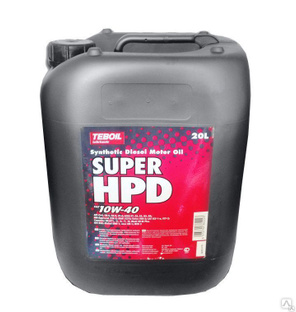 Моторное масло TEBOIL Super HPD SAE 10w30 20 л