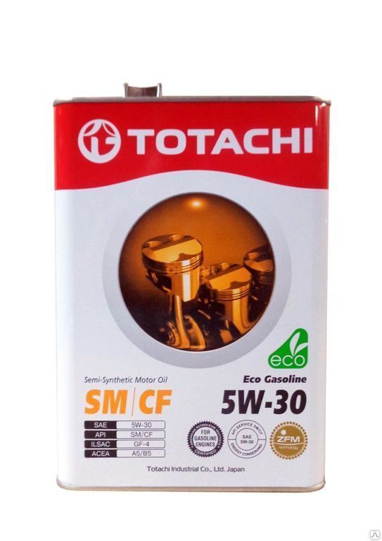 Моторное масло TOTACHI Eco Gasoline SN/CF 5W-30 4л