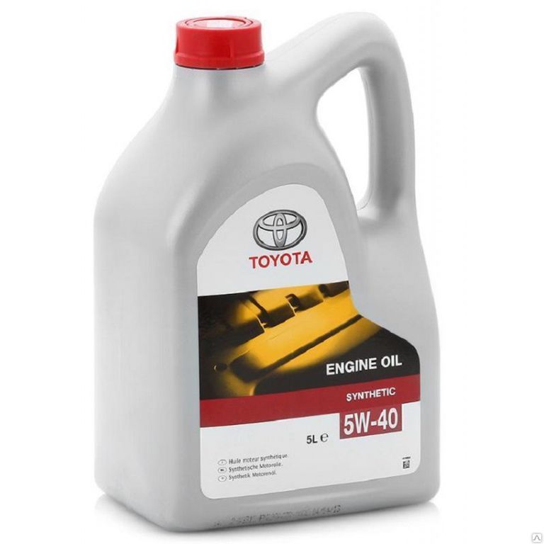Масло моторное TOYOTA Engine Oil Synthetic 5W40 08880-80375 5л