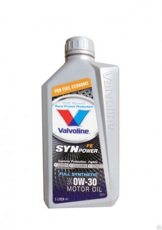 Моторное масло VALVOLINE SYNPOWER FE SAE 0W30 1л