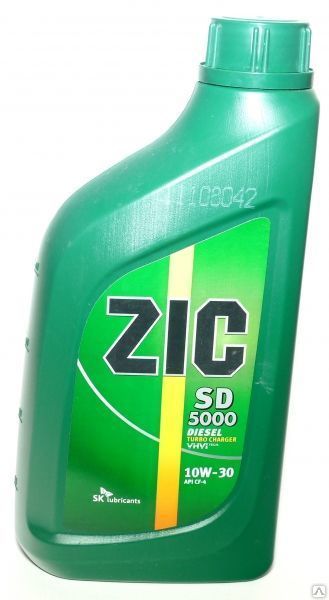 Масло моторное ZIC SD5000 10w30 CF-4 мин 1л