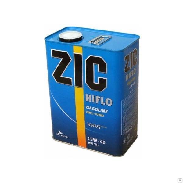 Моторное масло ZIC HIFLO 15w40 мин 4л