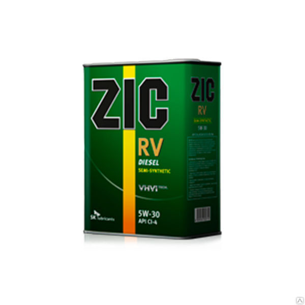 Моторное масло ZIC RV 5w30 CI-4 пс 6л