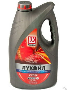 Моторное масло Лукойл Супер 10w40 SG/CD полусинт. 4л 