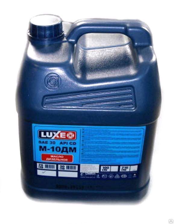 Моторное масло для дизелей LUXE DL М10ДМ минеральное 10л
