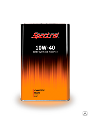Моторное масло Спектрол Чемпион 10w40 CG-4/SJ 5л