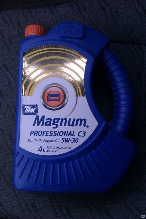Моторное масло ТНК Magnum Professional C3 5w40 синт. 4л