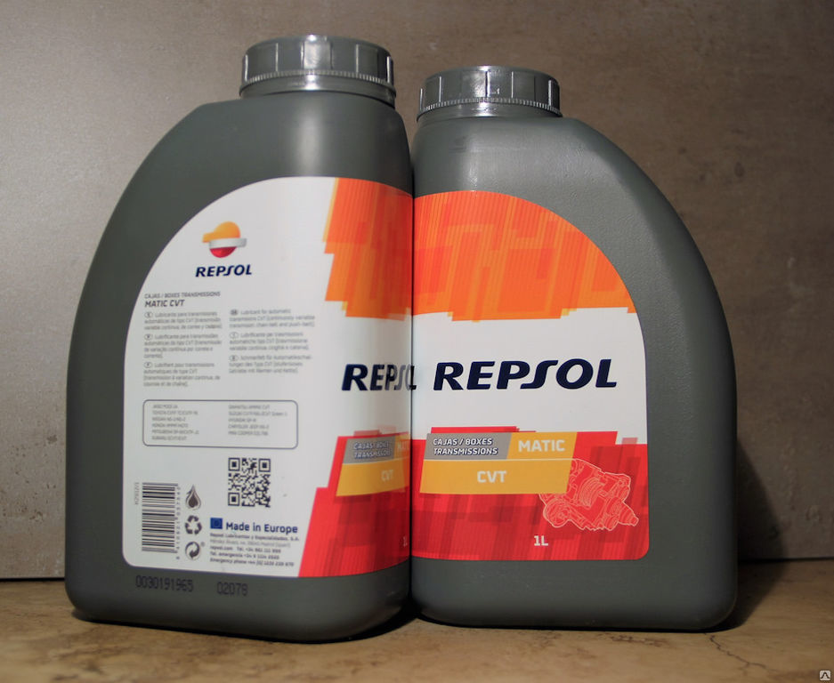 Трансмиссионное масло Repsol MATIC CVT 1 л