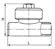 Конденсатоотводчик термодинамический Ду 32 мм, 2.8 кг