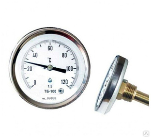Термометр биметаллический 150°C L=60 