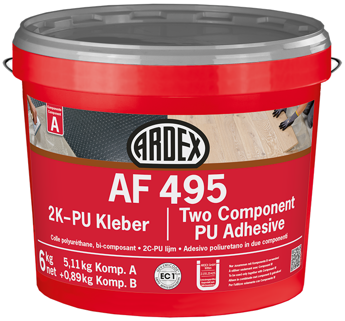 Ardex AF 495 Двухкомпонентный полиуретановый клей для напольных покрытий 6 кг