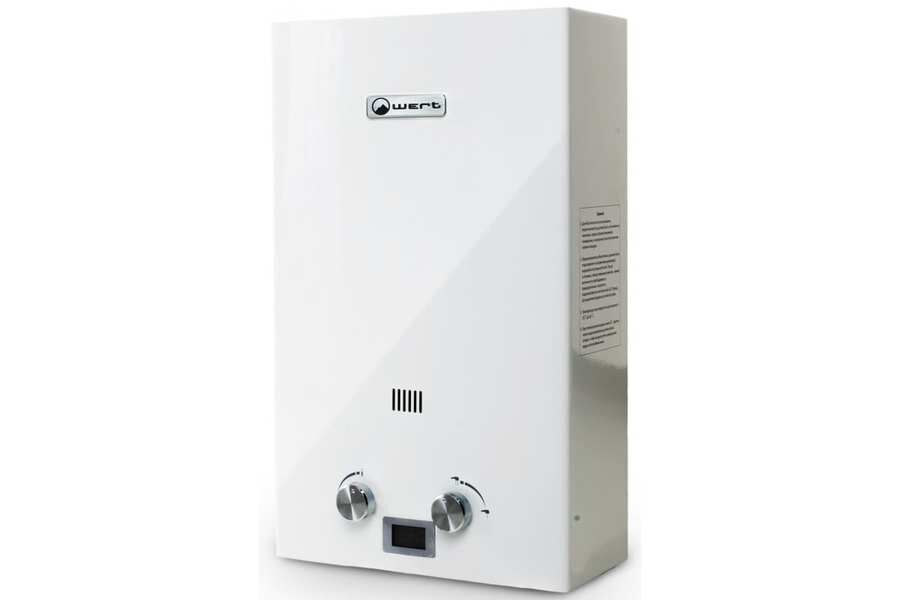 WERT 10E WHITE (Wert Rus) газовый проточный водонагреватель