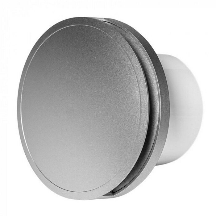 Europlast EAT100TS с таймером (серебряный) вытяжка для ванной диаметр 100 мм