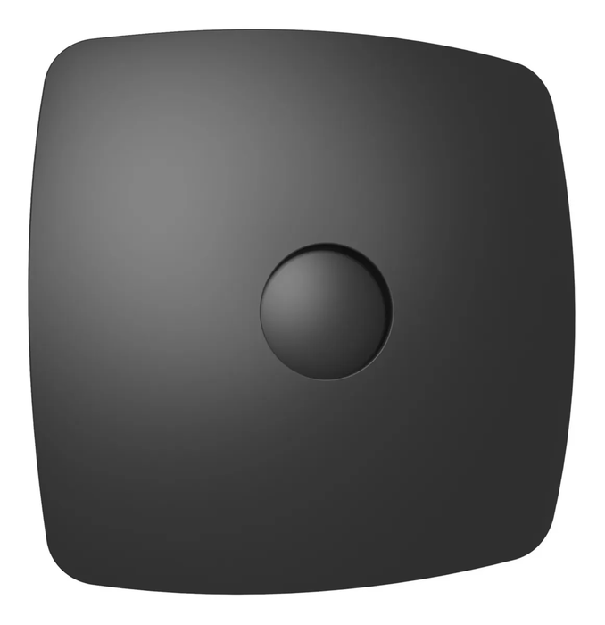 DiCiTi RIO 4C Matt black вытяжка для ванной диаметр 100 мм