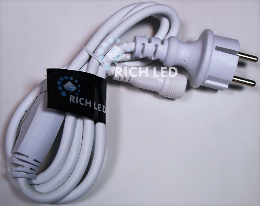 Блок питания для изделий Rich LED, 2А, статика, RL-220AC/DC-2A-W (B), белый пр. (RL-220AC/DC-2A-W)