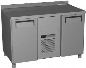 Стол холодильный T70 M2-1 9006-2 серый (2Gn/Nt полюс) борт