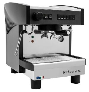 Кофемашина автомат Robustezza St1E/ черная+высокая группа 1ф