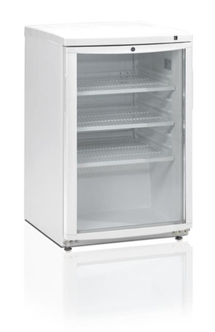 Шкаф холодильный со стеклом Tefcold Bc85 White