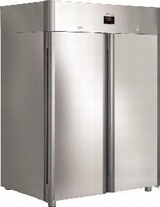 Шкаф холодильный с глухой дверью Polair Cm114-Gm нержавеющий