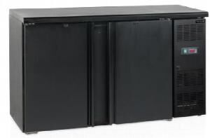 Шкаф холодильный с глухой дверью Tefcold Cbc210 барный черный