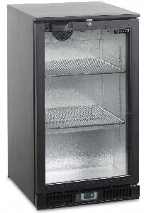Шкаф холодильный со стеклом Tefcold Ba5H барный черный