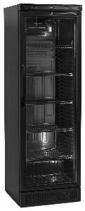 Шкаф холодильный со стеклом Tefcold Cev425 Black