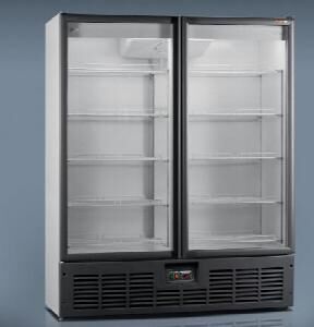 Шкаф холодильный со стеклом ариада R1400Vs пресерв