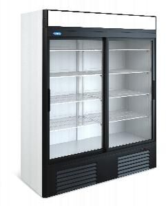 Шкаф холодильный со стеклом капри-1,5уск купе