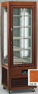 Шкаф кондитерский холодильный Tecfrigo Saloon 350G свет.Орех 