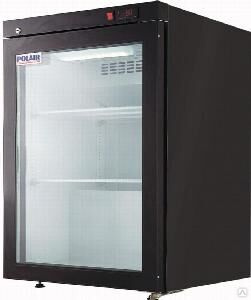 Шкаф холодильный со стеклом Polair Dm102-Bravo черный 