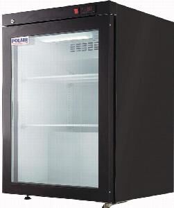 Шкаф холодильный со стеклом Polair Dm102-Bravo черный