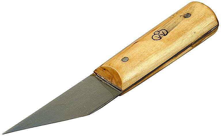 Нож сапожный с деревянной ручкой 29х75/175мм, ЗУБР 0954_z02