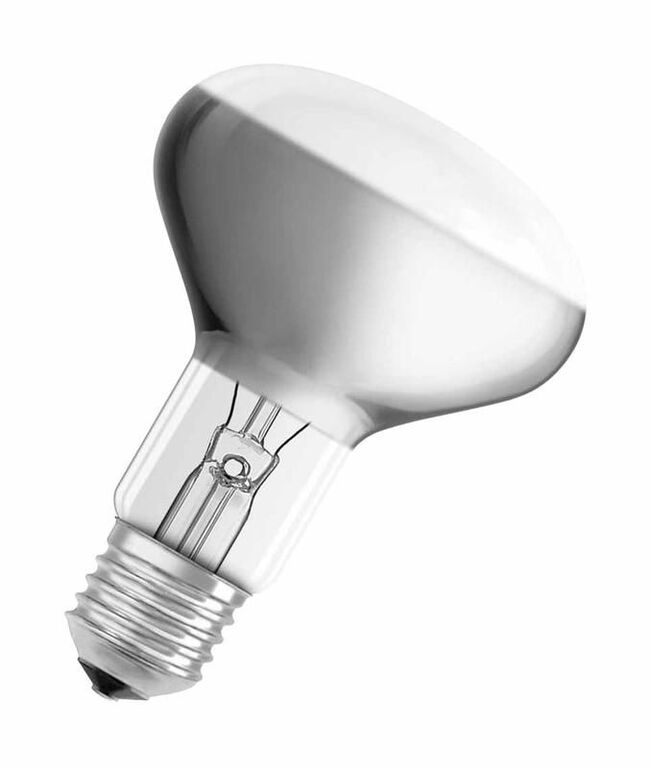 LEDVANCE Лампа накаливания CONCENTRA R80 60Вт E27 OSRAM 4052899182332