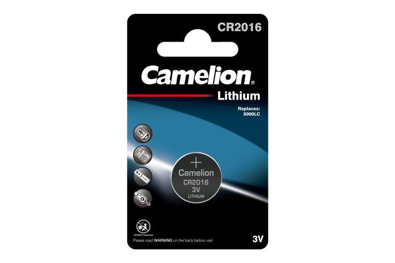 Camelion Элемент питания литиевый CR2016 BL-1 (блист.1шт) Camelion 3068