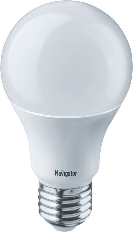 NAVIGATOR Лампа светодиодная 94 387 NLL-A60-10-230-2.7K-E27 10Вт грушевидная 2700К тепл. бел. E27 750лм 170-260В Navigat