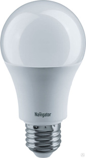NAVIGATOR Лампа светодиодная 71 296 NLL-A60-12-230-2.7K-E27 (Standard) 12Вт грушевидная 2700К тепл. бел. E27 900лм 176-2 