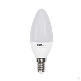 JazzWay Лампа светодиодная PLED-SP C37 9Вт свеча 5000К холод. бел. E14 820лм 230В JazzWay 2859488A 
