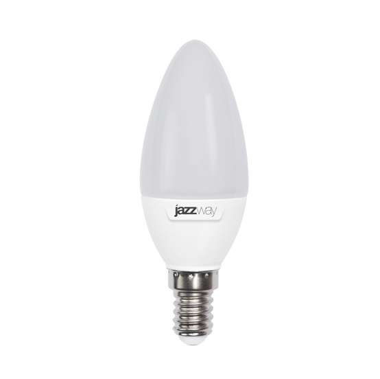JazzWay Лампа светодиодная PLED-SP 9Вт C37 свеча 5000К холод. бел. E14 820лм 230В JazzWay 2859488A