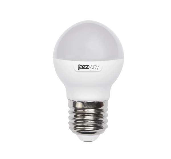 JazzWay Лампа светодиодная PLED-SP 9Вт G45 шар 5000К холод. бел. E27 820лм 230В JazzWay 2859662A