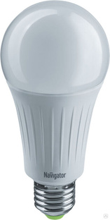 NAVIGATOR Лампа светодиодная 61 282 NLL-A70-20-230-4K-E27 20Вт грушевидная матовая 4000К нейтр. бел. E27 1600лм 176-264В 