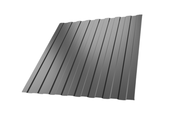 Плоский лист оцинкованный 0,65 мм, ширина 1250/ 1250