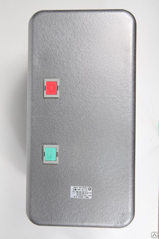 Пускатель магнитный ПМ 12-160220 с реле, с кнопкой IP54