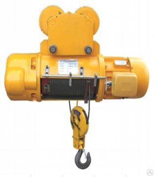 Тельфер электрический с тележкой 0,5 т 12 м 130 кг 88-124 см (Китай)